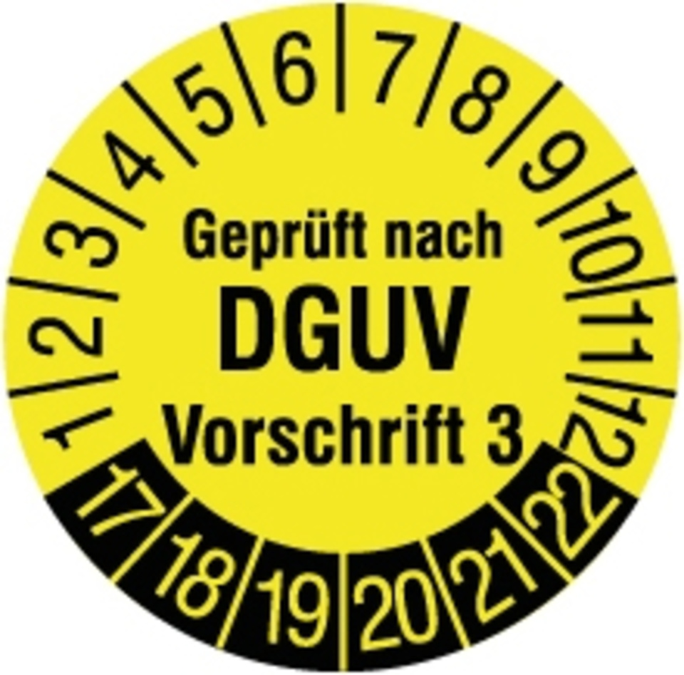 DGUV Vorschrift 3 bei Elektro Schott in Würzburg