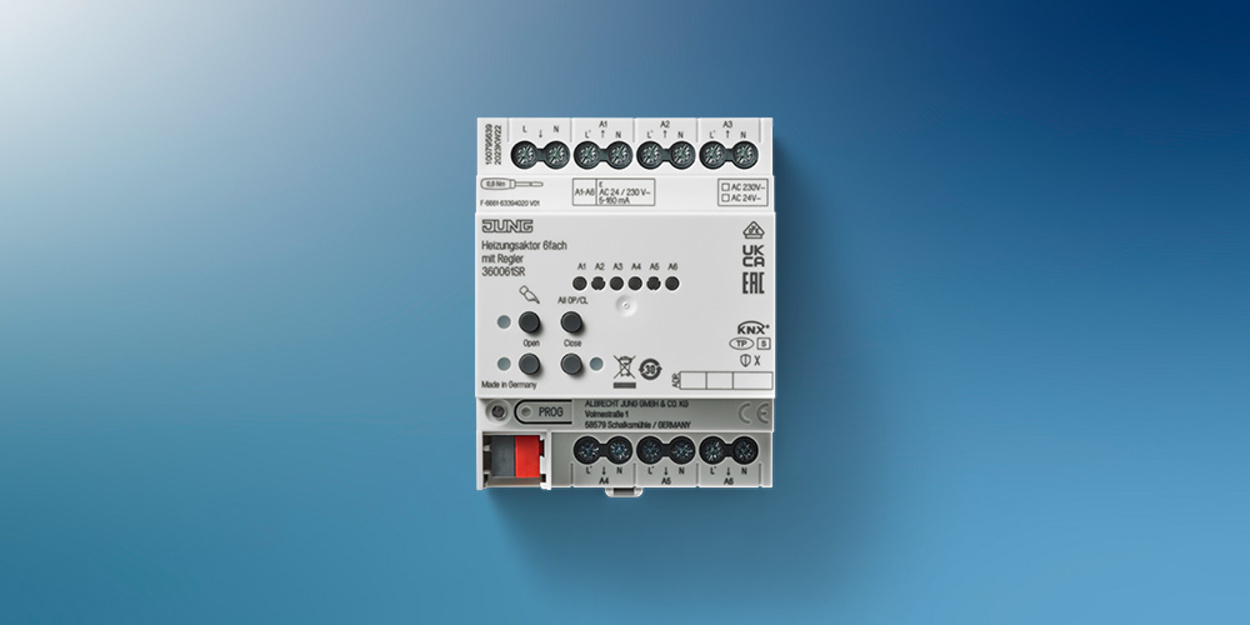 KNX Heizungsaktor 6-fach bei Elektro Schott in Würzburg